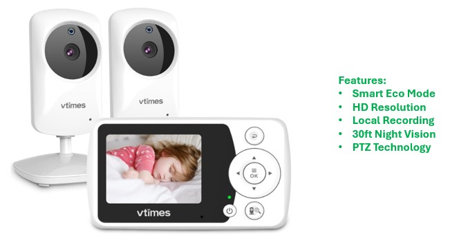 Baby monitor, Baby camera, Nanny Camera, Pet Camera, indoor camera